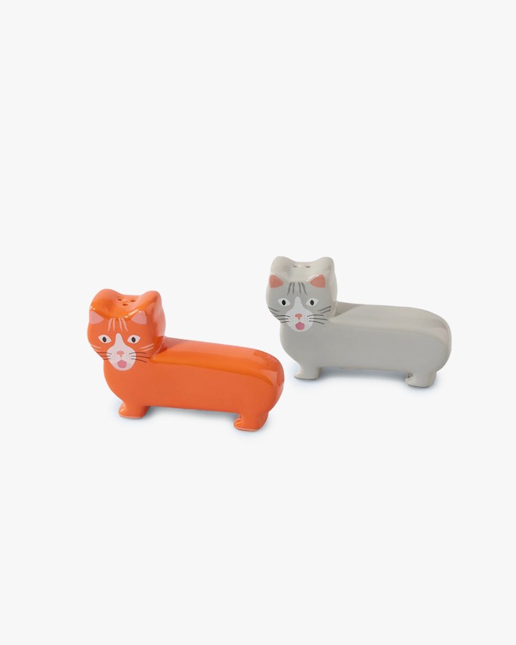 Fluid Market Salt & Pepper Cat Grey/Orange