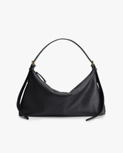 ATP Atelier Castellare Shoulder Bag Black Grained Calf