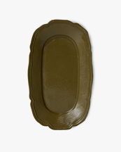 HK Living New Classics Serving Tray Olive