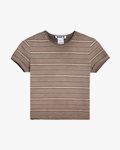 Overdyed Beige Stripe