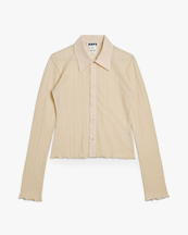 Hope Window Shirt Ecru Lace Jersey