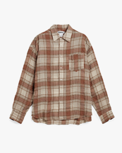 Hope Room Shirt Faded Red Check