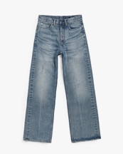 HOPE Criss Loose Fit Jeans Light Blue Crease