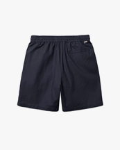 Woodbird Bommy Linen Shorts Navy