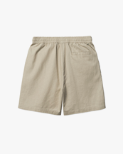 Woodbird Bommy Linen Shorts Stone