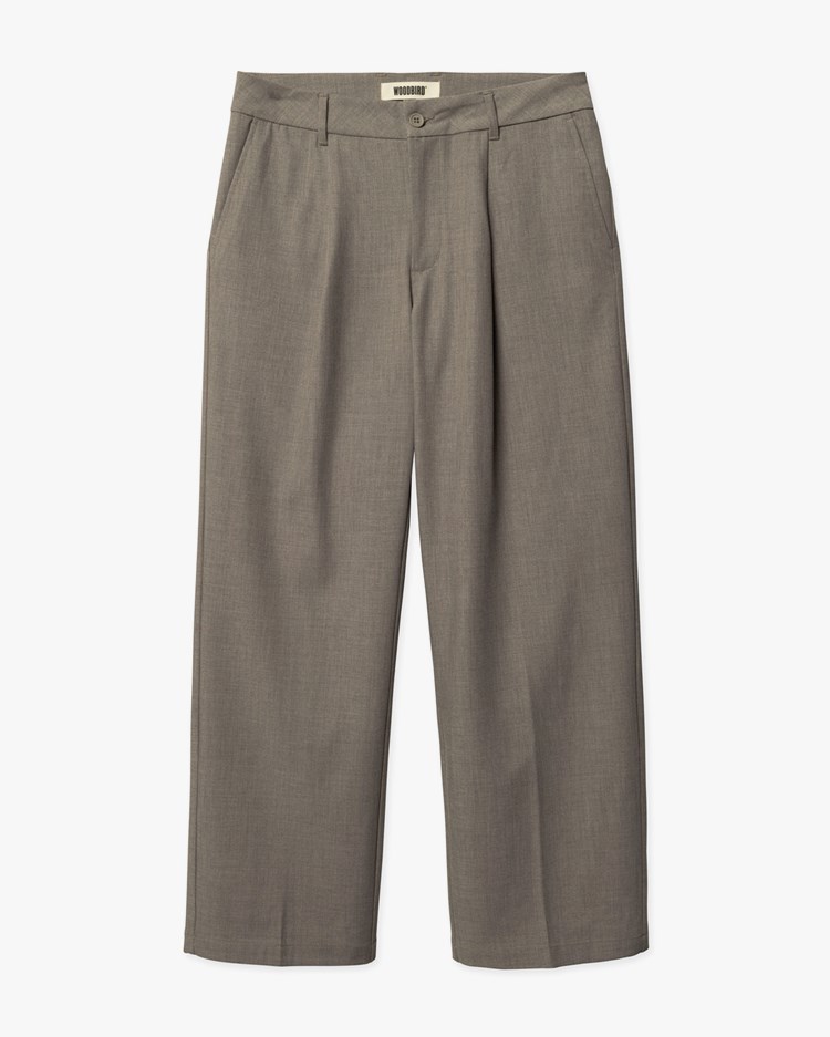 Woodbird Bin Guan Pants Sand Melange