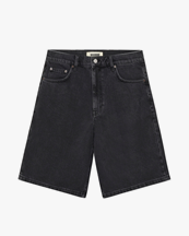 Woodbird Rami Crow Shorts Black Vintage