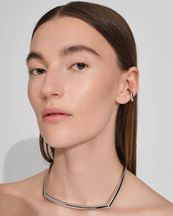 Tom Wood Frame Ear Cuff Silver