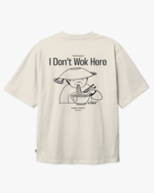 Woodbird Baine Wok Tee Off White