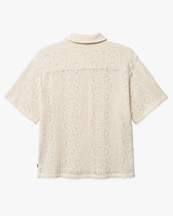 Woodbird Wang Knit Shirt Off-White