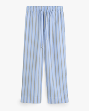 Tekla Poplin Pyjamas Pants Stave Stripes