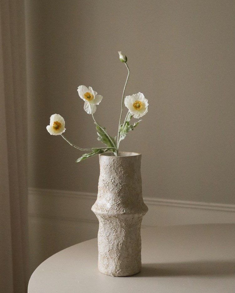 Botané Poppy Flower White