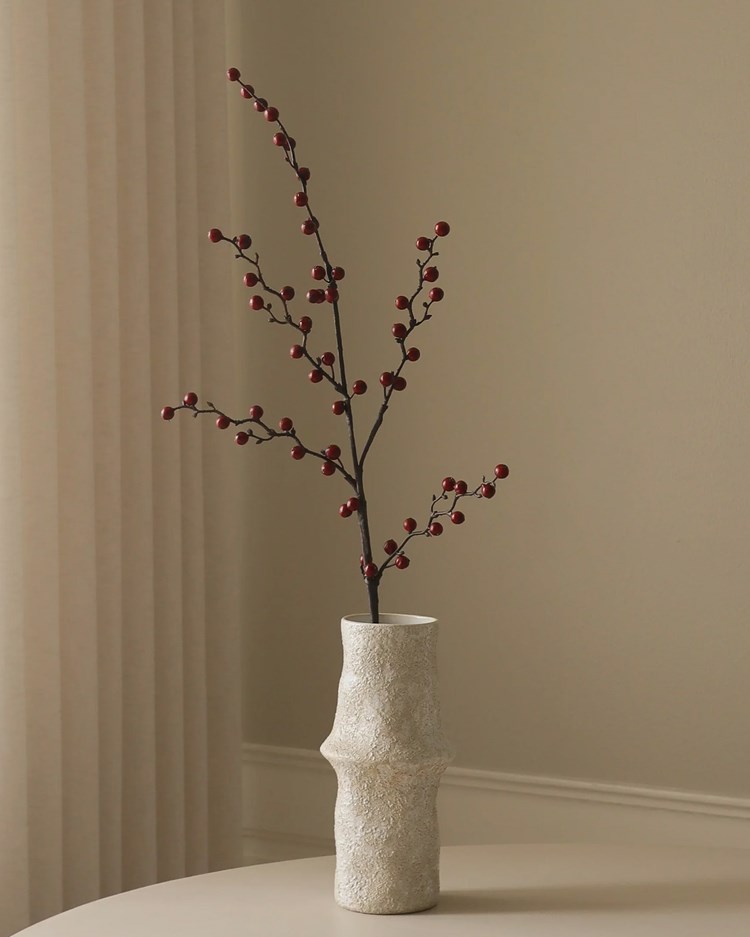 Botané Winterberry Branch Dark Red