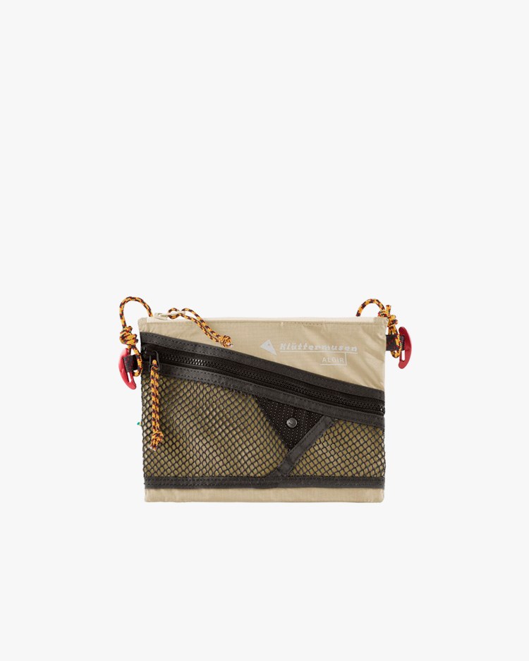 Klättermusen Algir Small Accessory Bag Putty Grey