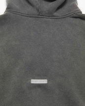 Acne Studios Hooded Patch Logo Sweater Faded Black