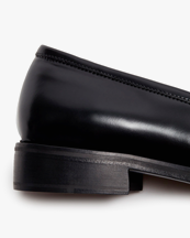 Acne Studios Leather Loafers Initials
