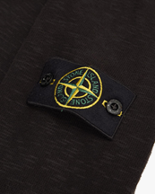 Stone Island 6100053 Brushed Heavy Cotton Sweatshirt Black
