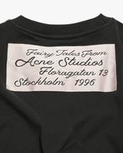 Acne Studios Puffy Back Patch T-Shirt Black