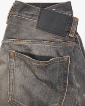 Acne Studios Loose Fit Denim Shorts Black Trafalgar