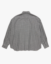 Acne Studios Relaxed Checkered Shirt Black/White