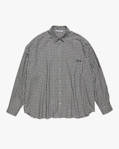 Acne Studios Relaxed Checkered Shirt Black/White
