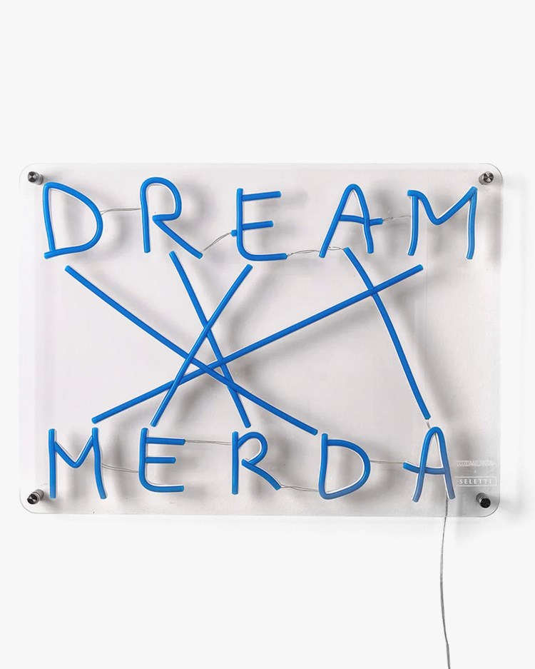 Seletti Dream Merda Led Lamp Blue