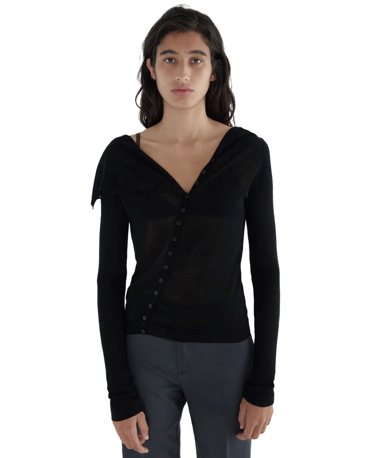 Paloma Wool Igna Button Sweater Black - Vallgatan 12