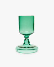 Gustaf Westman Chunky Beer Glass Transparent Green