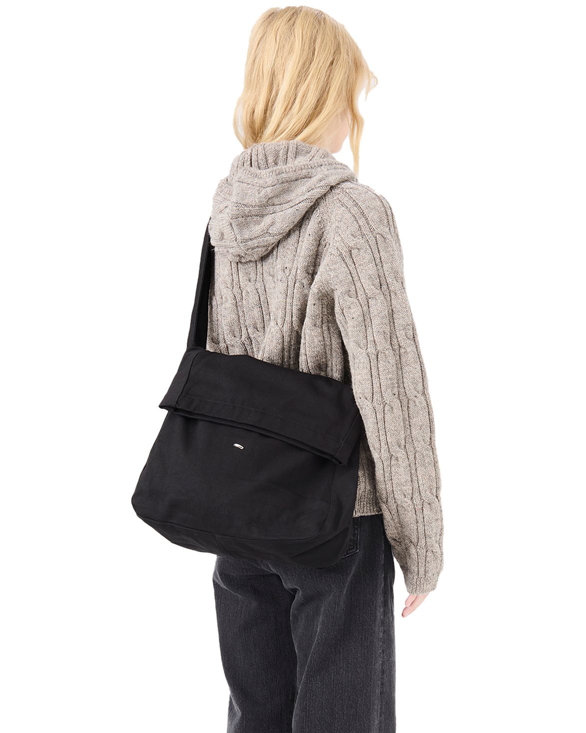 Our Legacy Sling Bag Washed Black Denim - Vallgatan 12