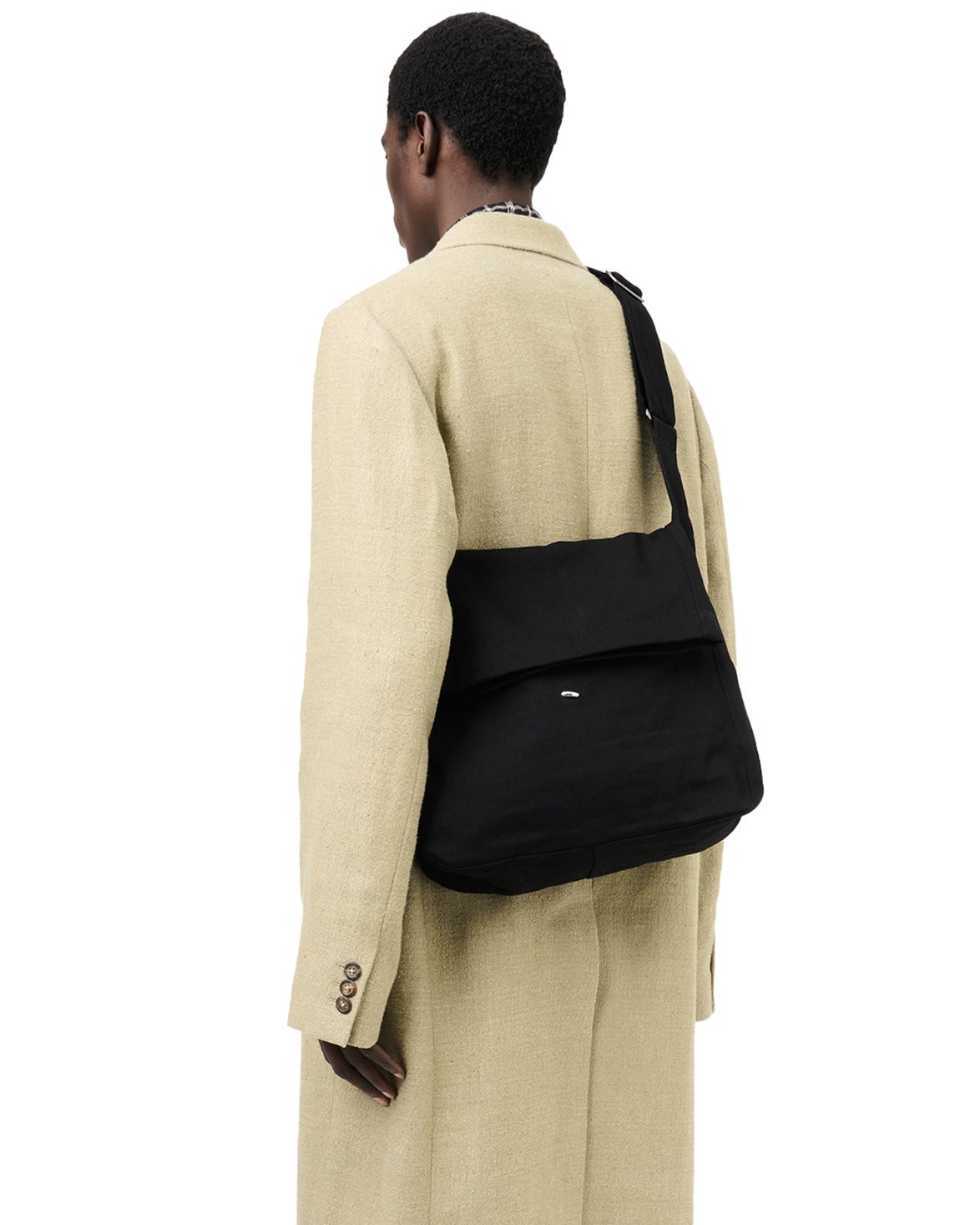 バッグ OUR LEGACY SLING BAG WASHED-BLACK-DENIM Our Legacy Sling Bag Washed Denim Black