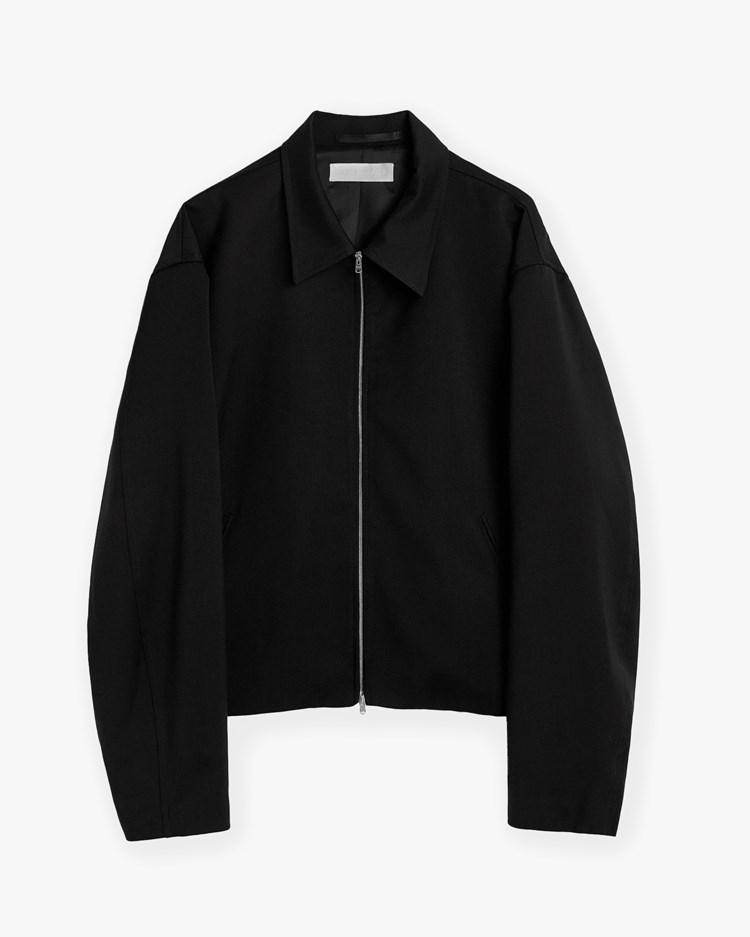 Our Legacy Mini Jacket Black Worsted Wool