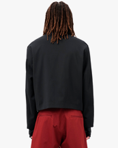 Our Legacy Mini Jacket Black Worsted Wool