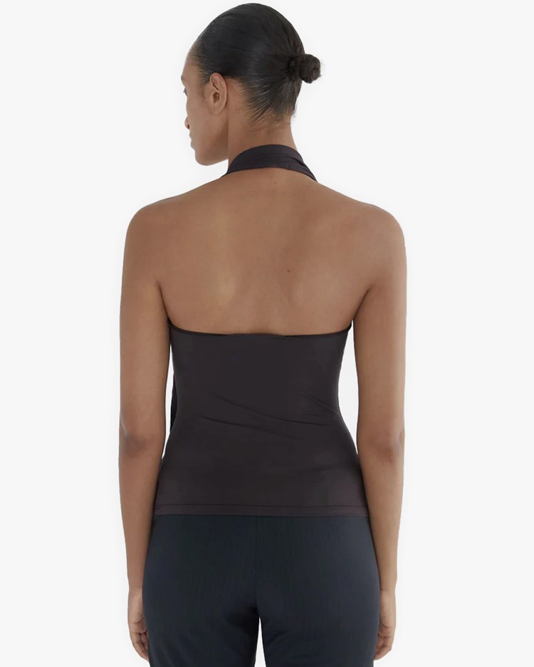 paloma wool ブラウン ホルターネック タンクトップ Paloma Wool Brown Nerium Tank Top Paloma Wool