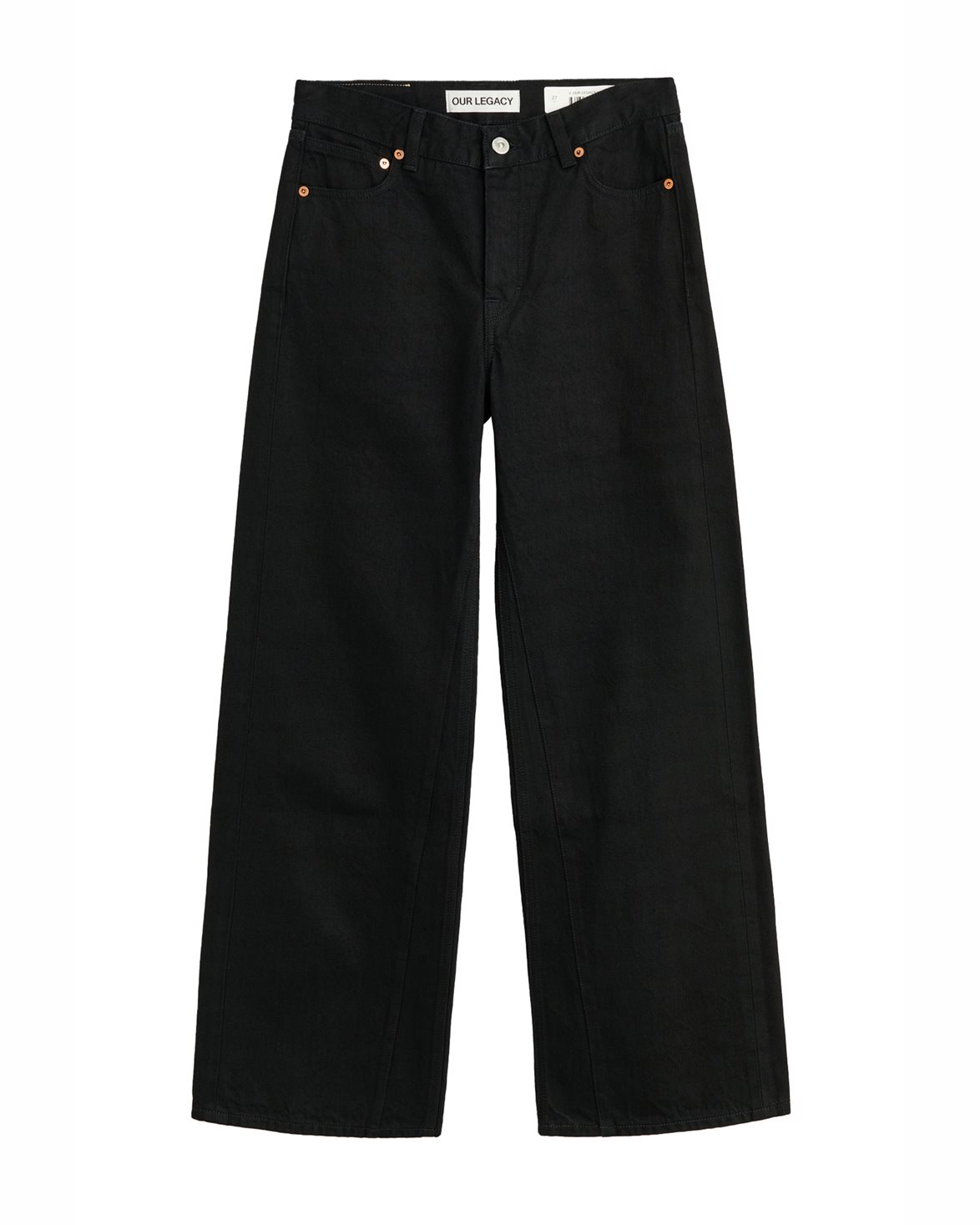 Our Legacy Treble Cut Black Selvedge - Vallgatan 12