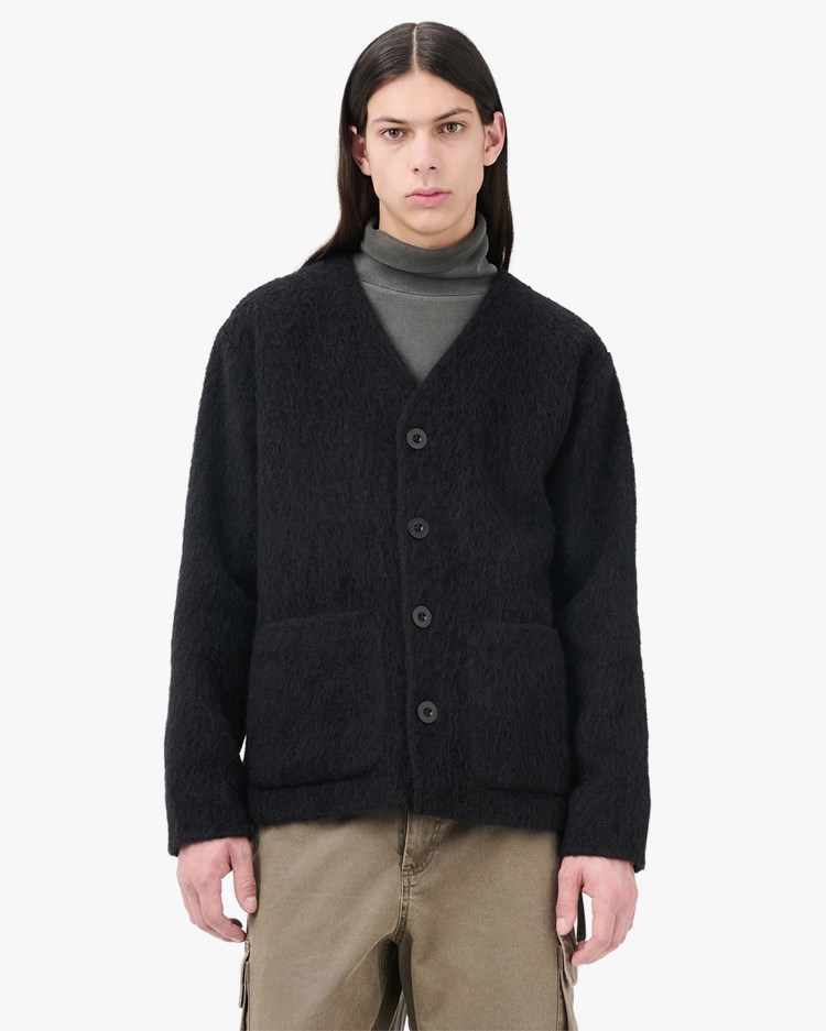 Our Legacy Cardigan Black Mohair - Vallgatan 12