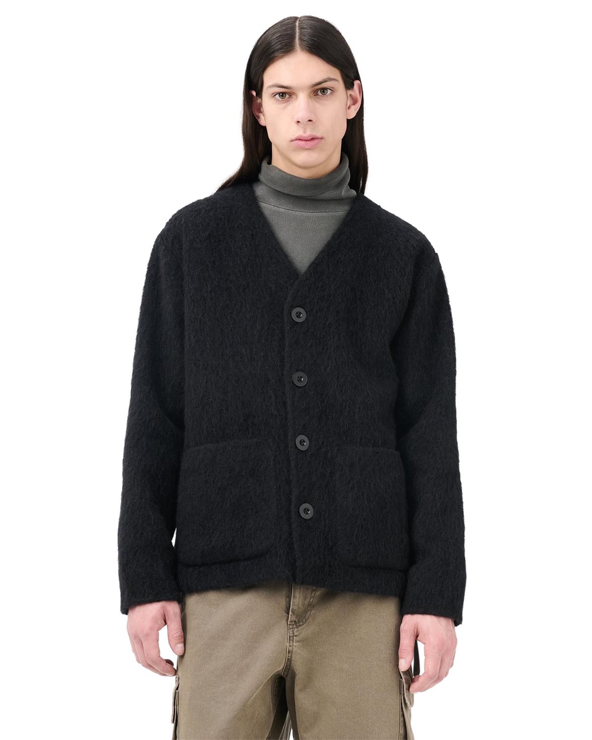 Our Legacy Cardigan Black Mohair - Vallgatan 12