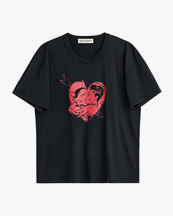 Our Legacy Loose T-Shirt Love Story Print