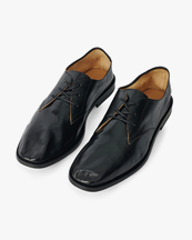 Our Legacy Collapsing Consultant True Dye Black Leather