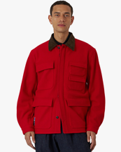 Universal Works Military Fatigue Jacket Red