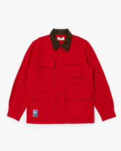 Universal Works Military Fatigue Jacket Red
