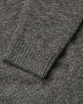Forét Night Wool Hoodie Dark Grey Melange