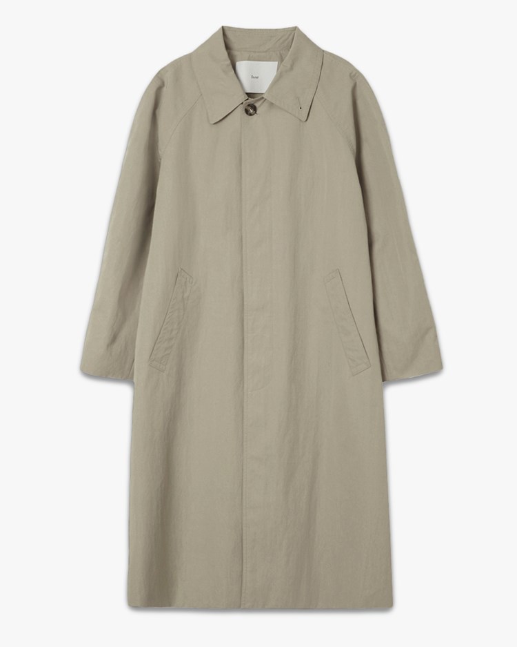 Dunst Refined Mac Coat Khaki