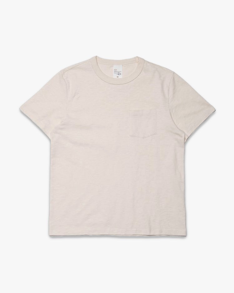 Nudie Jeans Roy Heavy Slub T-Shirt Ecru