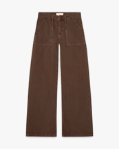 Jeanerica Guell Trousers Chevron Brown