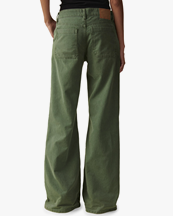 Jeanerica Guell Trousers Chevron Green
