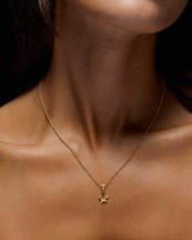 Maria Nilsdotter Tiny Tuvstarr’S Star Necklace Gold