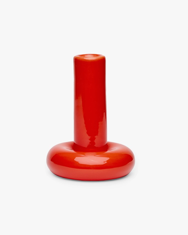 Gustaf Westman Chunky Candle Holder Mid Red