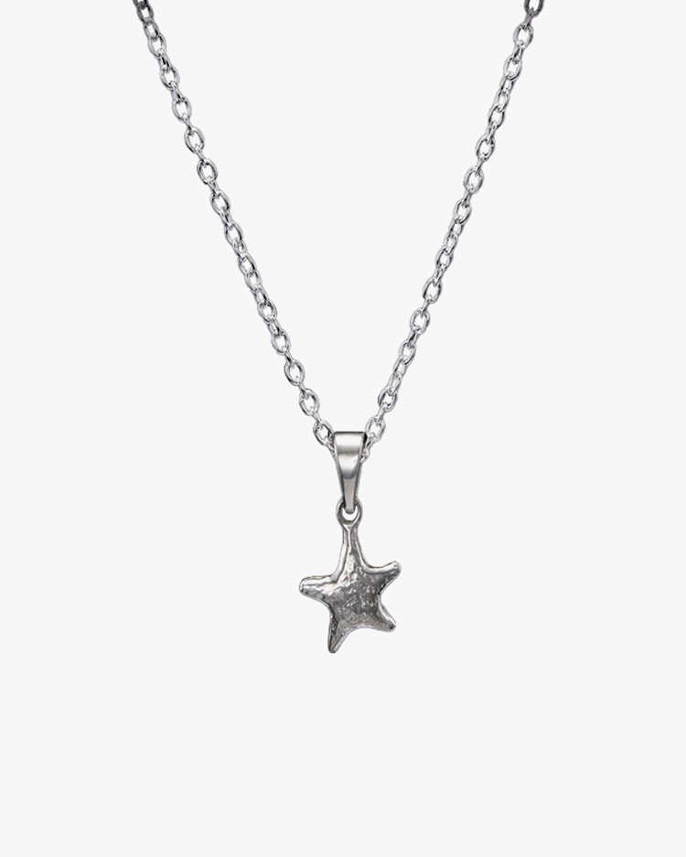 Maria Nilsdotter Tiny Tuvstarr’S Star Necklace Silver