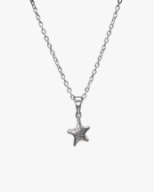 Maria Nilsdotter Tiny Tuvstarr’S Star Necklace Silver