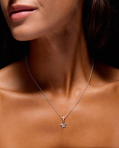 Maria Nilsdotter Tiny Tuvstarr’S Star Necklace Silver